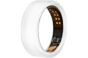 pupvus Ring Protector for Oura Ring Gen 3, Anti-Scratch Silicone Cover for Men and Women - Durable Oura Ring Gen 3 Protection(Translucent, S(6/7/8/9/10))