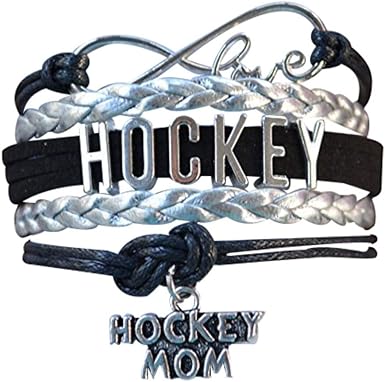 hockey mom bracelet