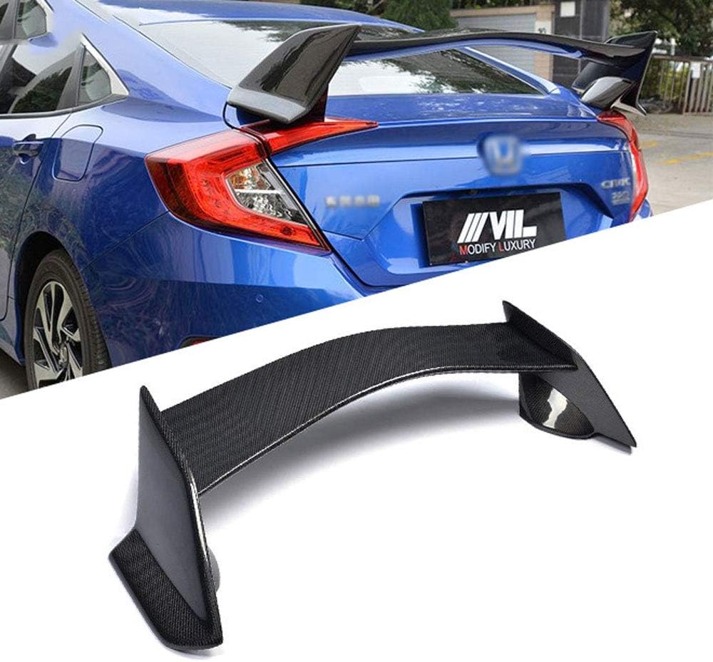 YYD Carbon fiber rear boot spoiler for 2016-2017 Honda Tenth Generation Civic TYPE-R