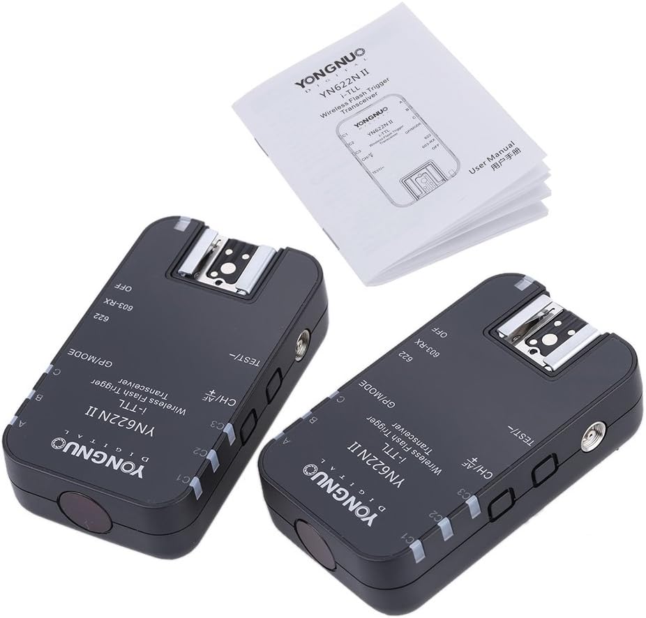YONGNUO YN622N II 2.4G Wireless i-TTL Flash Trigger Receiver Transmitter Transceiver for Nikon D70 D80 D90 D200 D300 D600 D700 D800 D3000 D5000 D7000 Series - Image 5