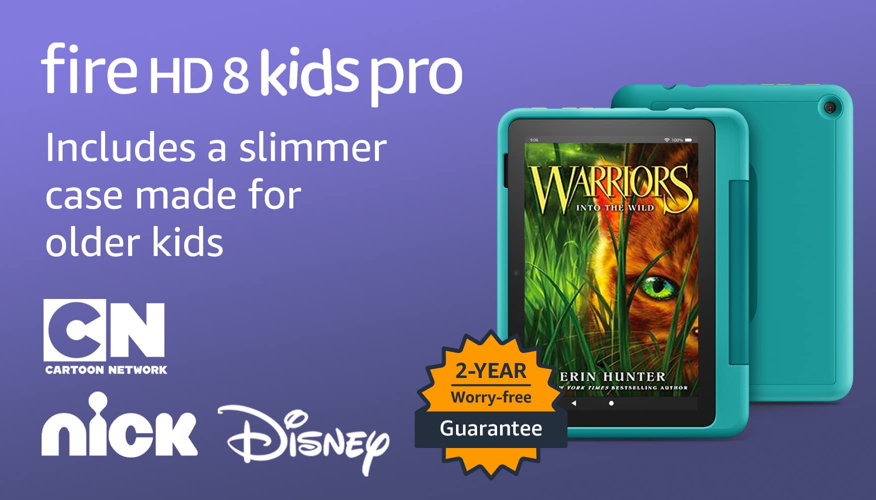 Amazon Fire HD 8 Kids Pro tablet- 2022, ages 6-12 | 8