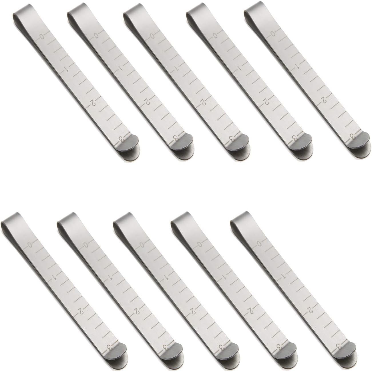 5 émerillons à Clipser En Acier Inoxydable – Pêche – Grande Taille 8,8 à 17,6 Cm