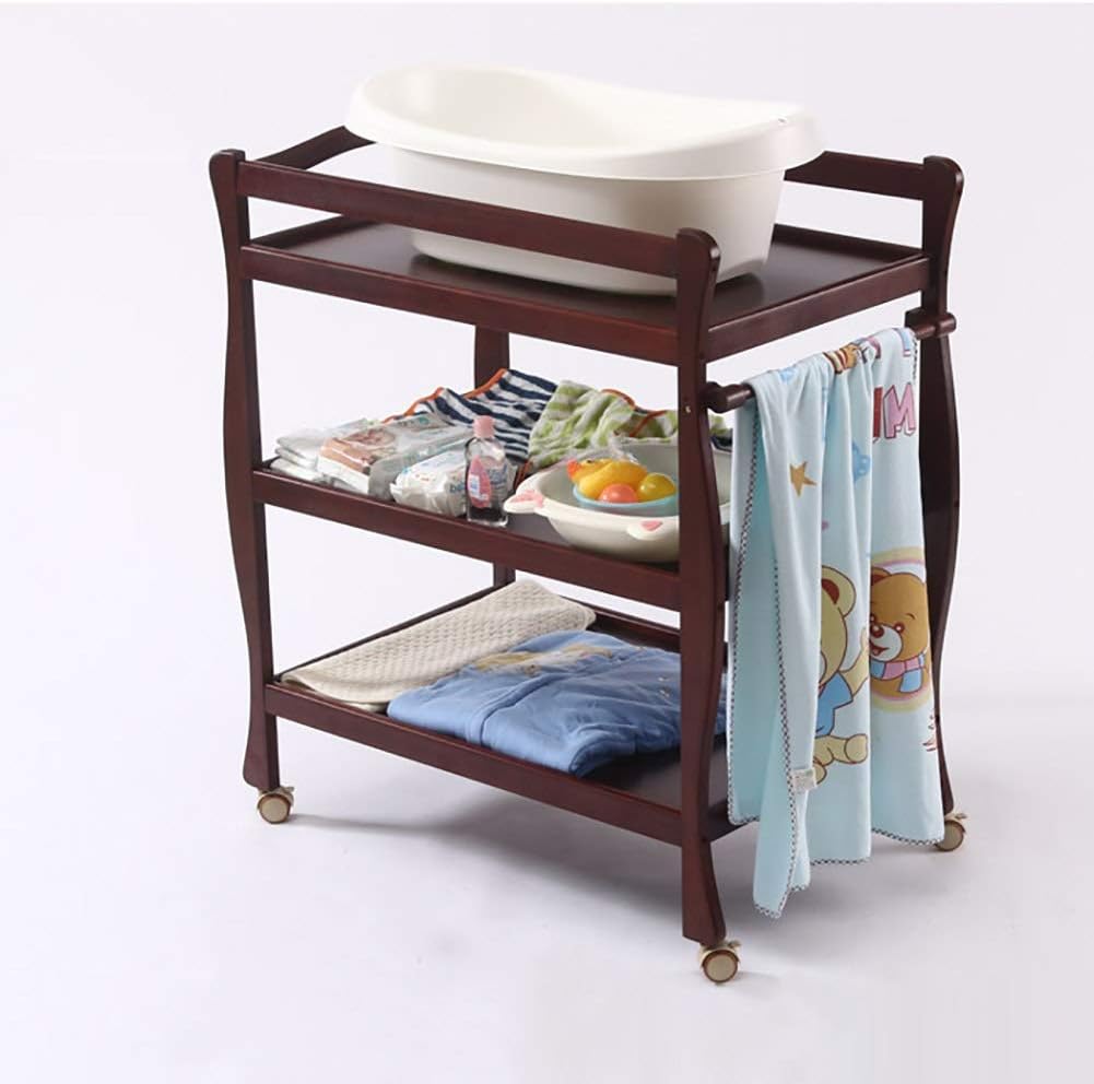 solid wood changing table dresser