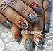 Sugar Skull Nail Decals Assortment #1 Water Slide Nail Art Decals- Salon Quality!