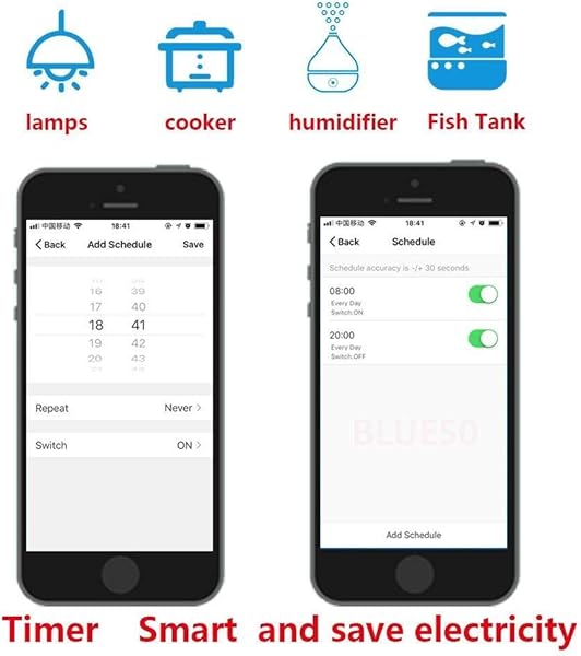 HYY YY 2 4G WiFi Smart Switch Rel 16A Tuya Smart Life App Control remoto compatible con Alexa Ifttt Home