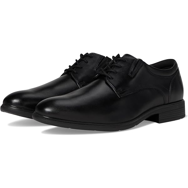 Clarks Un Hugh Cap Mens Black Leather Cap Toe Oxford Dress Shoes 7 M Clarks Un Hugh Cap Black Leather Dress Oxford Lace Up Men main image 4