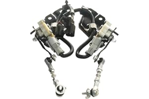 LUFT MEISTER 89407-60022 89408-60011 Pair Rear Height Control Sensor Set for Lexus GX470 2003-2009 Toyota 4Rrnner 2003-2009 Toyota Land Cruiser Prado 120 2003-2009 89407-60021