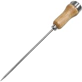 Chef Craft - Select Wood Handle Ice Pick, Plated Steel Ice Breaking Tool with Wooden Handle, 10 inches in Length 7 inch Blade, Great for Breaking Ice in Freezer