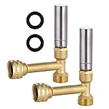 (2 Pack) Lidertik Water Hammer Arrestor for Washing