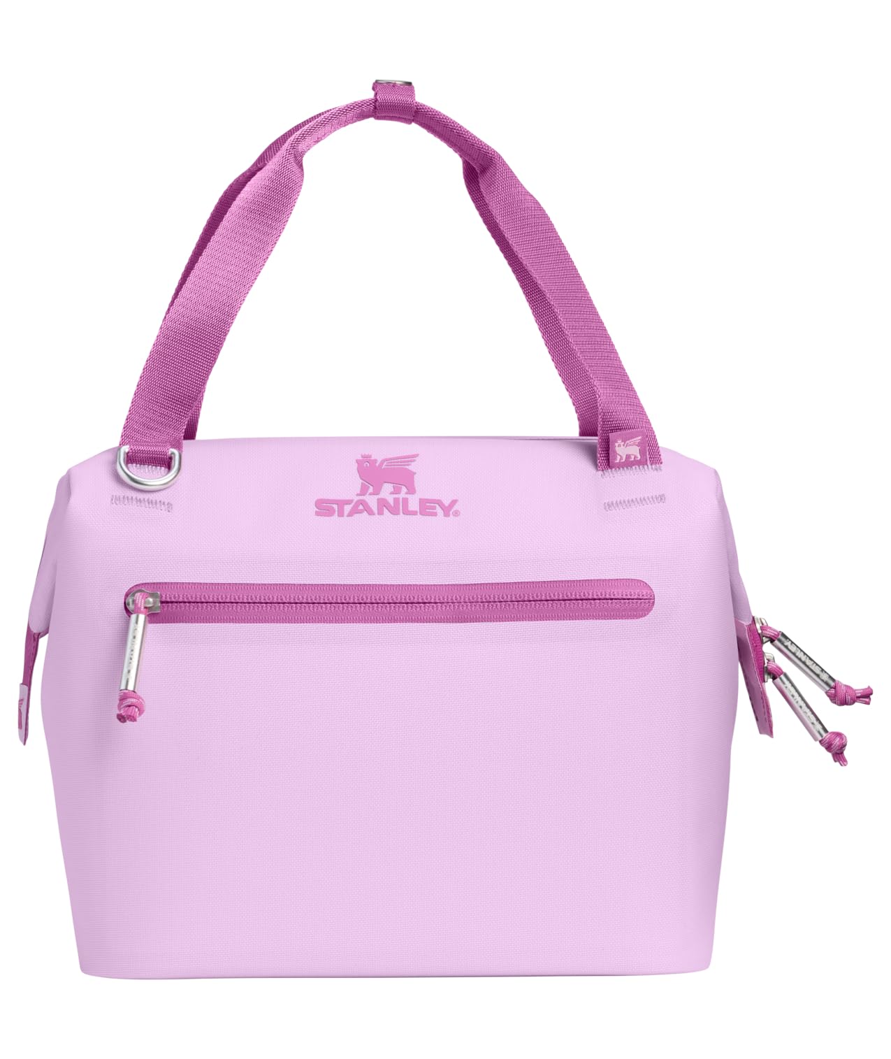 Stanley All Day Julienne Mini Soft Cooler Bag and Lunch Box 7.4 Quarts | 10 Can Cooler with Handles and Strap | Stays Cold for Hours | Insulated Travel Bag with Zipper | BPA-Free | Soft Orchid Image