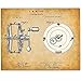 Fishing Reel Patent Print - Great for Lake House Decor, Cabin and Beach Man Cave Stuff, Fishing and Lake Life Decor, Antique Gifts for Fisherman, 11x14 Unframed Patent Print Poster