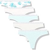 Tommy Hilfiger womens Classic Cotton Logoband Thong 5 Pack