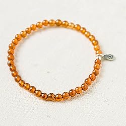 Tiny Rituals HESSONITE ENERGY BRACELET
