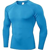 SPVISE 1 or 3 Pack Men's Compression Shirts Long Sleeve Workout Gym T-Shirt Running Top Cool Dry Sports Baselayer Undershirts