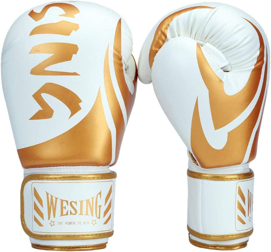 WESING Boxing Gloves for Men 14 Oz MMA Training Sparring Gloves 16 Oz Punch Mitts