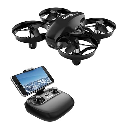 Potensic Mini Drohne mit kamera RC Quadrocopter Drohne 2.4Ghz FPV Live Übertragung Ferngesteuerte Drohne Spielzeug Drohne für