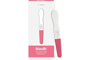 Wondfo Early Result Pregnancy Test Sticks – At Home Fertility Test for Women – Ultra Sensitive Pregnancy Test – 6 Days Sooner