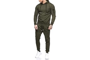 COOFANDY Men's Tracksuit 2 Piece Hooded Athletic Sweatsuits Casual Running Jogging Sport Suit Sets
