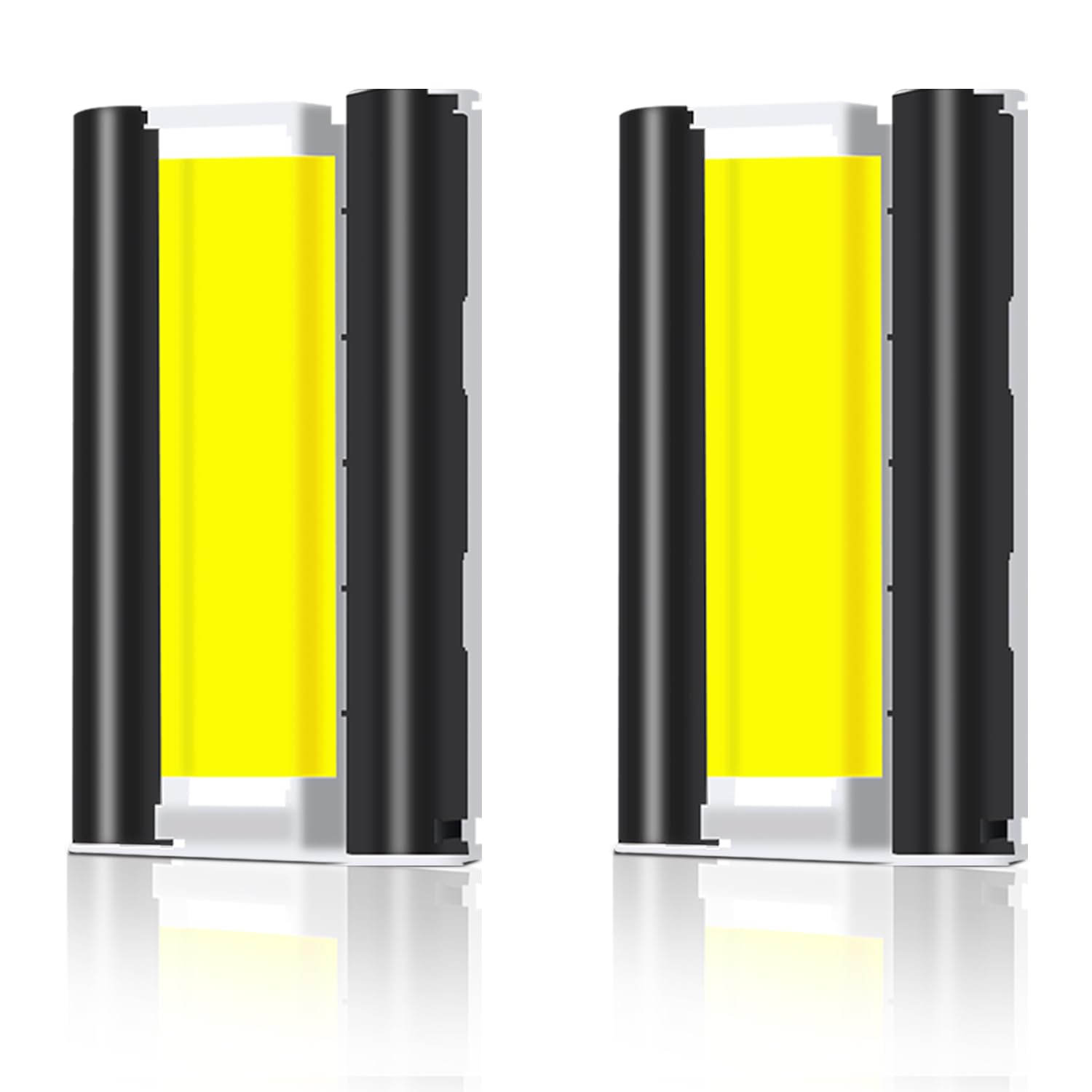 Photo 1 of INKONSJOY 2-Pack Selphy CP1500 CP1300 Ink Cassette Compatible with Canon Selphy KP-108IN Color Ink Cartridges KP108 for CP1300 CP1500 CP1200 CP910 Wireless Compact Photo Printer(Without Paper)