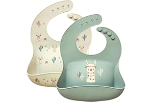 Hippypotamus Silicone Baby Bibs - Soft Waterproof Bibs for Babies & Toddlers