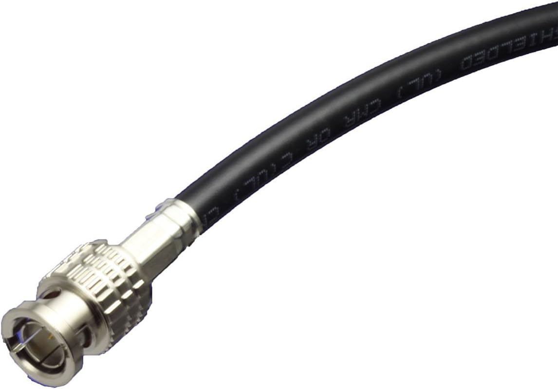 Blue Jeans Cable 3G/6G SDI Cable (Belden 1694A), 8 metre, Black, BNC to BNC