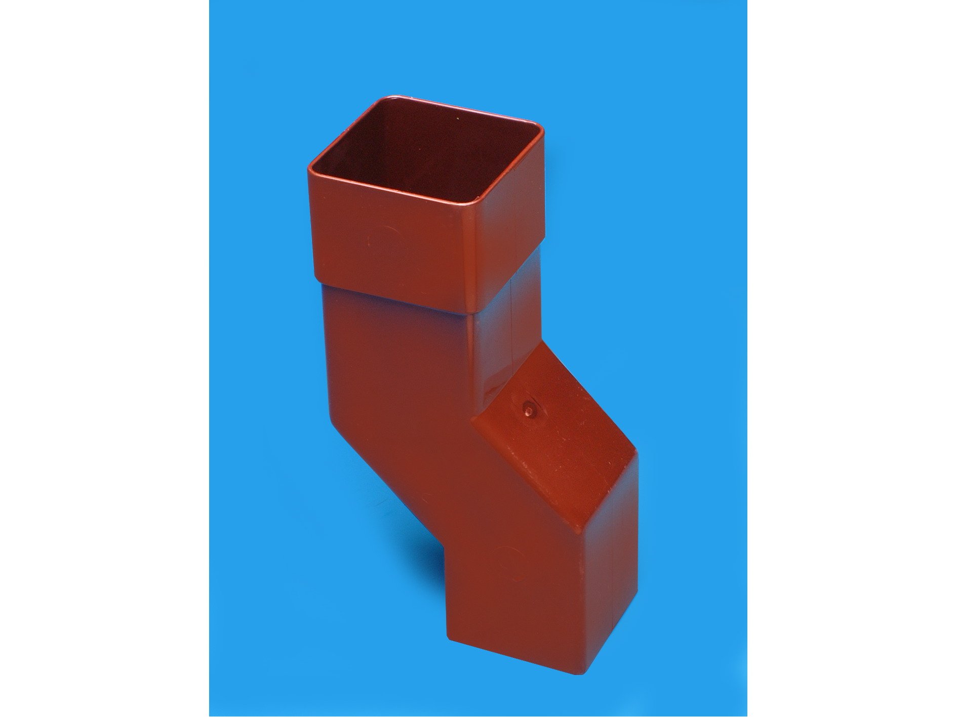 Hepworth SP22 SQUARE DOWNPIPE OFFSET WHITE SP22 for 65mm square downpipe guttering