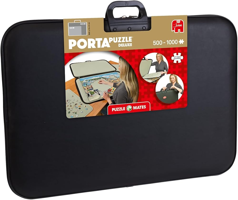 PORTA PUZZLE Deluxe Non-Slip Felt Portable Jigsaw Board 500-1000 Pieces