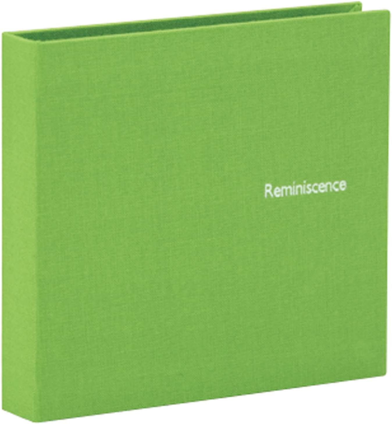 SEKISEI Album Pocket Harper House Reminisence Mini Pocket Album 8989 Size 40 sheets accommodated 89 ร 89 21 to 50 sheets cloth green XP-8989