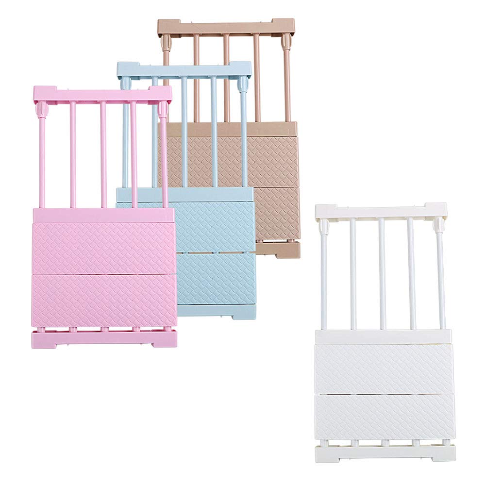 Ganchos para colgadores Aisoway Cajón Ajustable Divisor Estante de