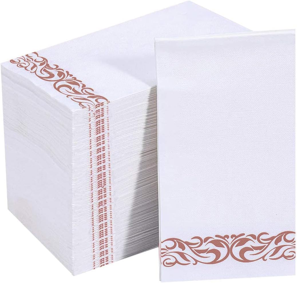 [200 Pack] Disposable Bathroom Napkins Disposable Guest