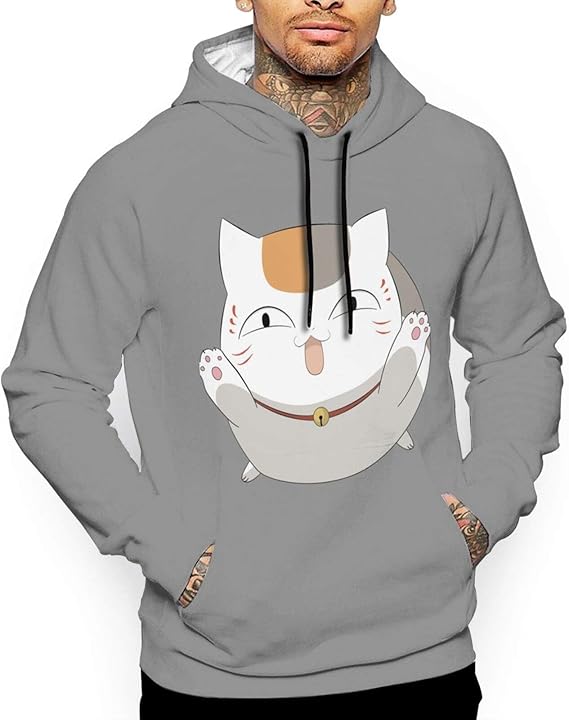 Amazon Co Jp 夏目友人帳 ニャンコ先生 3 春 秋暖かい フード付きスウェットシャツ 柔らかく快適 保温する スウエットパーカー カップル 人気 カジュアル 防寒 応援服 男女兼用 服 ファッション小物
