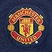 Manchester United FC Official Soccer Gift Mens Crest Polo Shirt Navy Small