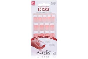 Kiss Salon Acrylic French Kit Sure Thing Medium