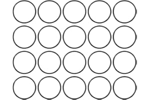 uxcell Nitrile Rubber O-Rings 18mm OD 16mm ID 1mm Width, Metric Sealing Gasket, Pack of 20