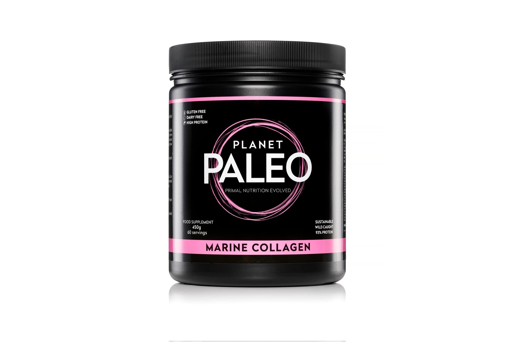 Marine Collagen Powder - Nourishes Hair, Skin & Nails, Bone & Joint Support, Easy to Mix (450g) 60 Servings - Original