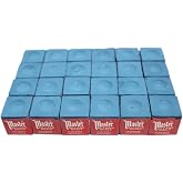 Made in the USA - 2 Boxes of Master Chalk - 24 Pieces for Pool Cues and Billiards Sticks Tips