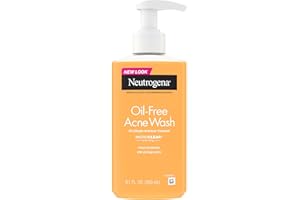 Neutrogena Oil-Free Acne Face Wash, Breakout Prone Skin Facial Cleanser with 2% Salicylic Acid Acne Treatment for Face, 9.1 fl. oz