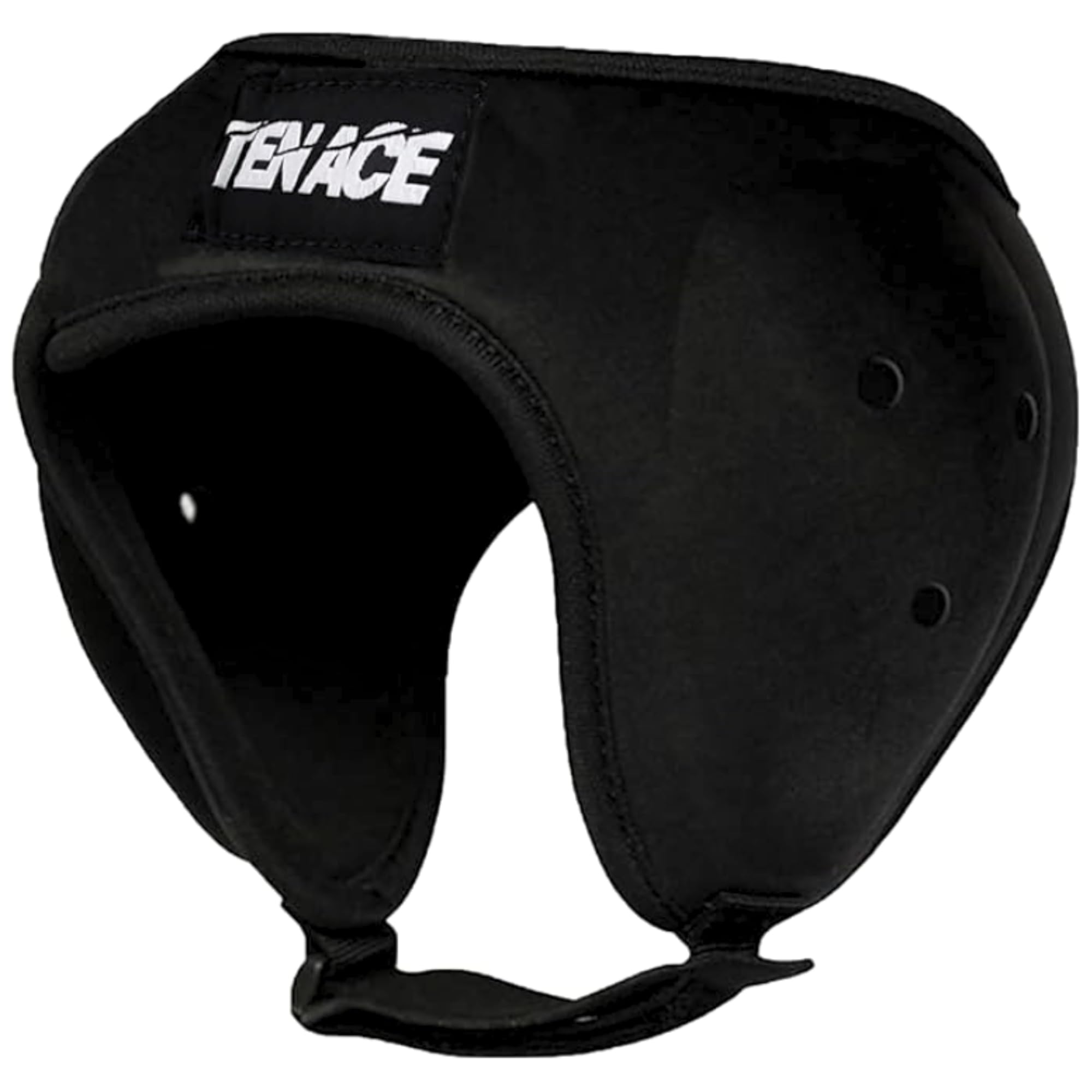 Tenace Ear Guards for Wrestling, Grappling, MMA, BJJ, Rugby, Martial Arts (Black)