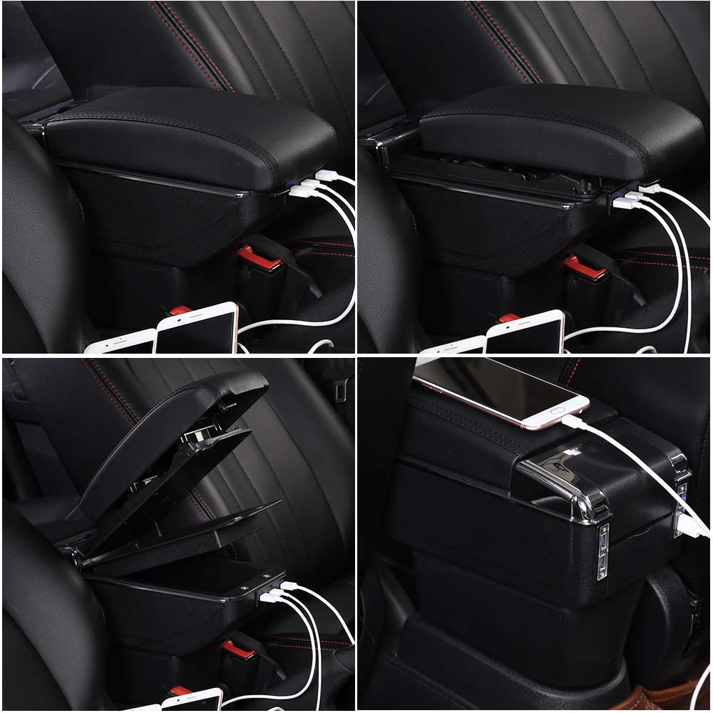 Accoudoir de type levage avec port USB pour console centrale 208 2012-2020