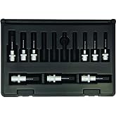 "Bondhus 30299 Socket Hex Bit Tool Set w/Sockets,2"",9-pc", multi, one size