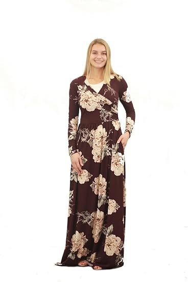 reborn j long sleeve maxi dress