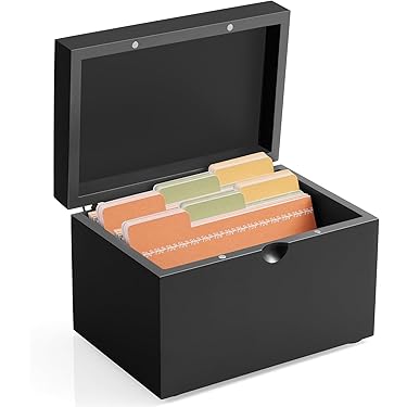 Amazon Best Sellers: Best Index Card Storage