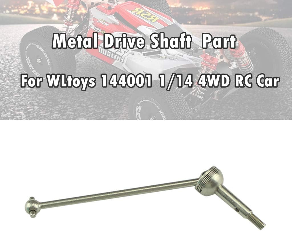 Lukame 1/14 4Wd Accessories Car Models Metal Transmission Shaft 1315 Off-Road Vehicle Parts Rc for Wltoys 144001