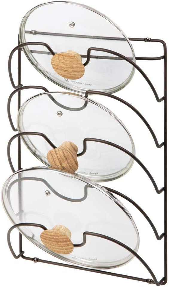 Amazon.de: mDesign vertikaler Topfdeckelhalter – praktische