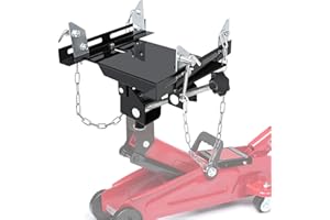 KAFLLA Transmission Jack Adapeter, 1100lbs Gearbox Removal Adaptor for Hydraulic Floor Jack Conversion with 1.17" Removable S