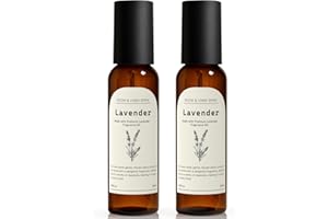 THE GOOD SOUL PROJECT Linen and Room Spray, Lavender Room Fragrance Spray, Air Freshener Spray, Air Fresheners for Home, Bathroom, Bedding, Each 4.06 fl oz (2 Pack)