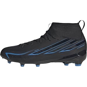 adidas Kids F50 Hyperfast League Mid Top Firm Ground (Little Kid/Big Kid)