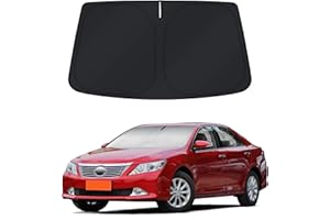 PINBAOLALA Car Sun Shade for 2012-2017 Toyota Camry Accessories Windshield Sunshade Cover Front Window Shade Custom Fit Camry Sun Visor Protector Foldable Blocks UV Rays
