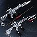 Focux PUBG Playerunknown's Battlegrounds KeyChain Accessories Keychain Charm Souvenir Gifts PUBG (M416)