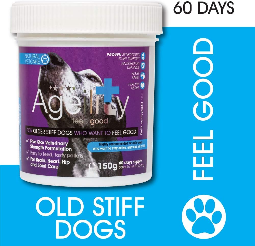 Natural VetCare Ageility Veterinary Strength Senior Supplement for